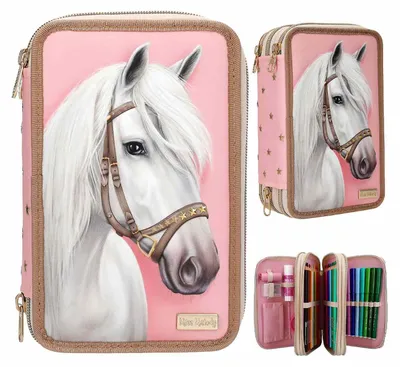 Obrázek produktu pro Miss Melody 0413973, Tvrdý penál, Zinek, Polyester, Polypropylen (PP), Hliník, Papír, Růžová, Obrázek, Vnitřní/venkovní, Chlapec/děvče