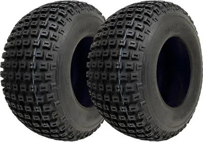 Image de 18x9.50-8 Knobby ATV Quad Tyres Wanda P322 4-ply Tubeless Off Road (Set of 2)