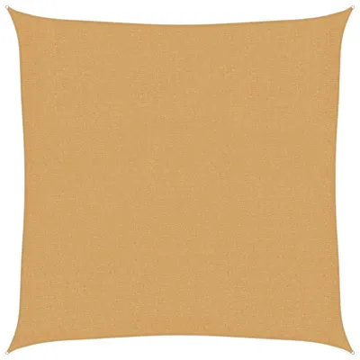 Obrázok produktu pre Tieniaca plachta 160 g/m² štvorcová piesková 3,6x3,6 m HDPE
