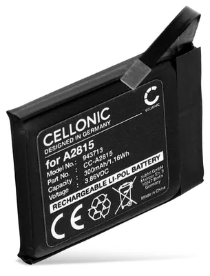 Produktbild von CELLONIC 1x Akku kompatibel mit Apple Watch Series S8 45mm, A2815