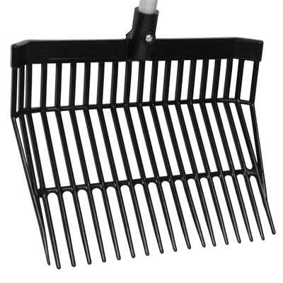 Produktbild von Waldhausen Bollengabel Kunststoff Mistgabel Schwarz