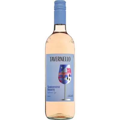 Image de Tavernello Sangiovese Rosato goût frais et fruité 750ml