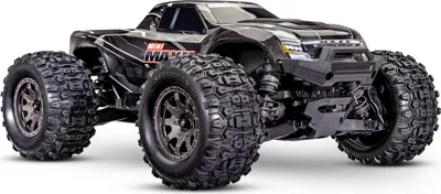 Produktbild von TRAXXAS MINI-MAXX 4WD SCHWARZ BL-2S Brushless, HD-Teile, mit Akku/Lader