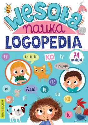 Obrázok produktu pre Kolorowanka dla dzieci Logopedia Wesoła Nauka