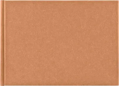 Produktbild von Hama Wrinkled Buchalbum    24x17 36 weiße Seiten, braun      7614