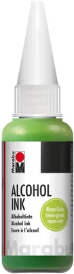 Produktbild von Marabu permanente Tinte Alcohol Ink neon-grün (365) 20 ml