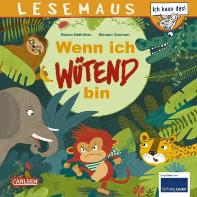 Obrázok produktu pre LESEMAUS 201: Wenn ich wütend bin