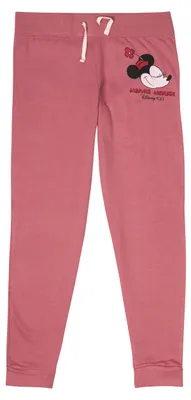 Produktbild von Disney Minnie Mouse Jogginghose für Damen - Trainingshose Sweathose Hose Pink L