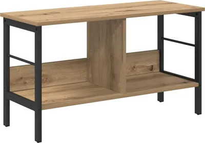 Immagine prodotto di vidaXL Libreria Artisan in rovere 82 x 32 x 47 cm materiale a base di legno