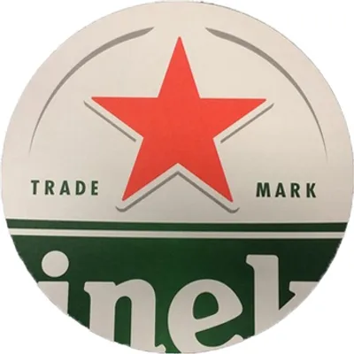 Produktbild von Heineken - Bierdeckel - 400 Stück (4x 100 Stück)