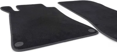 Immagine prodotto di Tappetini Mercedes Classe A W169 in moquette velours di qualità originale Set di tappetini 2 pezzi, nero