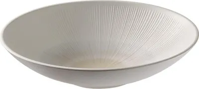 Produktbild von APS 85511 Schale BLUSH, Ø 30 cm, Höhe 7 cm, 2,2 Liter, Melamin, weiß/beige