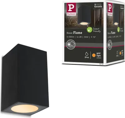 Produktbild von Paulmann LED Wandleuchte Flame insektenfreundlich