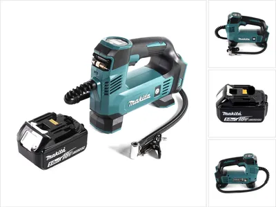 Produktbild von Makita DMP 180 T1 Akku Kompressor 18 V 8,3 bar + 1x Akku 5,0 Ah - ohne Ladegerät