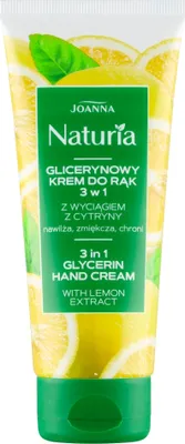 Obrázok produktu pre Joanna Naturia Glycerínový krém na ruky 3v1 s citrónovým extraktom, 100 g