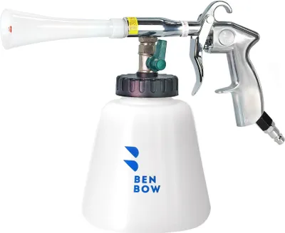 Produktbild von BENBOW Druckluft Reinigungspistole Innenreiniger mit TORNADO EFFEKT Hochdruck Waschpistole für Polsterreiniger Autopflege Autositze Plastikreiniger