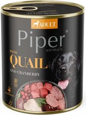 Produktbild von PIPER ADULT 800g konzerva pro dospělé psy s křepelkou a s brusinkami, 40466