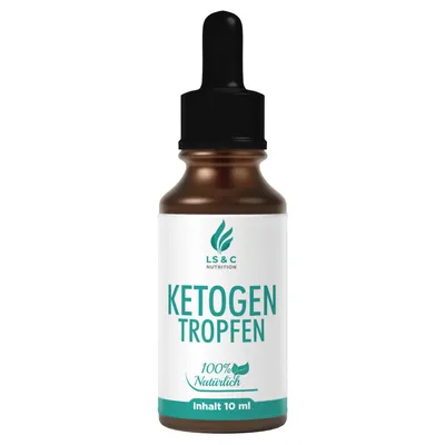 Produktbild von LS & C Nutrition | Ketogen Tropfen | Geeignet für eine ketogene Ernährung