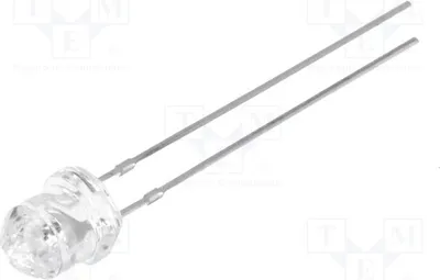 Immagine prodotto di 2 LED, colore verde, 1560÷2180 mcd, 20 mA, 2,9÷3,6 V, 4,85 mm. Lente: trasparente, modello OSG5DAEDD1A. Specifiche