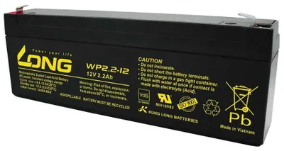 Produktbild von Long Bleiakku WP2.2-12 - 12V 2,2Ah - VDS