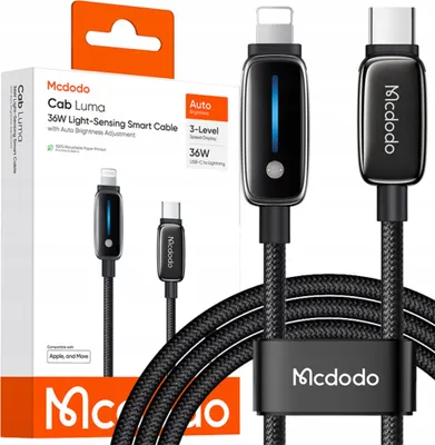 Immagine prodotto di Mcdodo Caricabatterie Cavo USB-C per iPhone Lightning Ricarica rapida 1 m LED