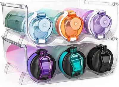 Produktbild von Famanu Wasserflaschenorganizer stapelbar - 2er Set