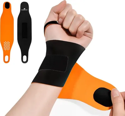 Produktbild von Handgelenk Bandagen Handgelenkstütze Handgelenkbandage Wrist Wraps für Fitness Bodybuilding, Kraftsport & Crossfit Handgelenkschoner (Paar)