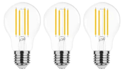 Produktbild von Modee E27 LED Filamentlampe A60 8W 1055lm 4000K Neutralweiß Dimmbar 3 Stück