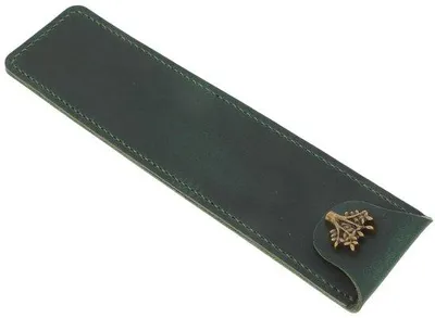 Produktbild von Grüner Kugelschreiberhalter Etui für 1 Stift