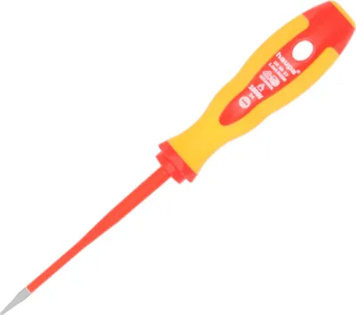 Produktbild von Haupa VDE-isolierter Schlitzschraubendreher HupSlim 4 x 1 x 100 mm - Maxami