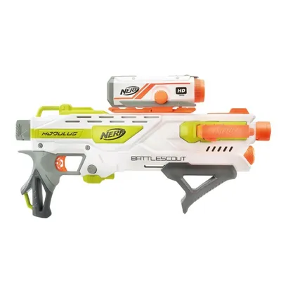 Image de Blaster Nerf N-Strike Elite Modulus BattleScout ICS-10, caméra HD incluse