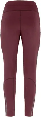 Productafbeelding van Fjällräven Abisko Värm trekkingbroek, rood, maat XS, voor dames