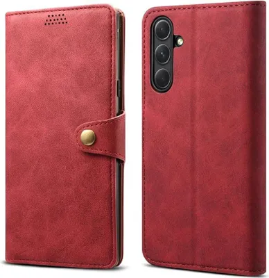 Obrázek produktu pro Lenuo Leather flipové pouzdro pro Samsung Galaxy A54 5G, černá