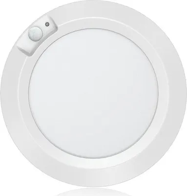 Obrázek produktu pro Bateriové stropní svítidlo s pohybovým senzorem pro šatní skříň a spíž – bezdrátové LED osvětlení pro sklady a skříně – osvětlení koupelen, podkroví a schodišť, 210 lm, 6000 K studená bílá