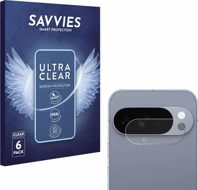 Produktbild von 6x Für Google Pixel 10 Pro (NUR Kameraschutz) Schutzfolie Savvies Displayschutz Display Schutz Folie Klar Transparent