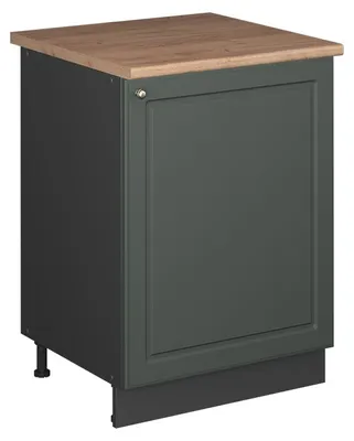 Immagine prodotto di Mobile lavello cucina Vicco Fame-Line Verde-oro rustico/Antracite 60 cm, Model 63429