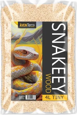 Produktbild von Aventerra Schweden SNAKEEY Wood Tiny 4l - Substrat für Schlangen und Nagetiere