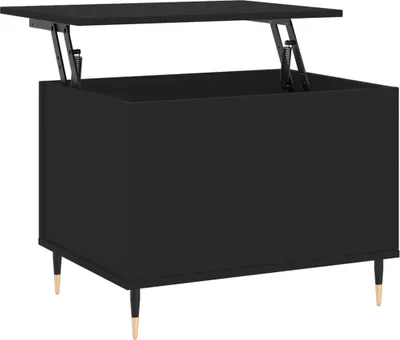 Produktbild von vidaXL Couchtisch Schwarz 60x44,5x45 cm Holzwerkstoff
