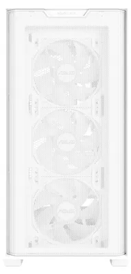 Produktbild von ASUS A21 PLUS, Micro Tower, PC, Weiß, micro ATX, Mini-ITX, Gaming, Multi