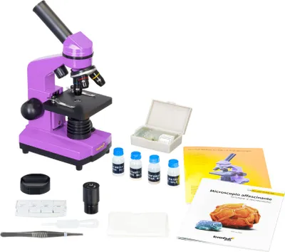 Produktbild von Levenhuk - 74837 - Rainbow 2L Amethyst Mikroskop - (IT)