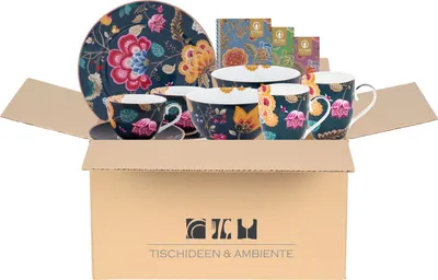 Produktbild von PIP STUDIO Geschenkbox Fantasy Blue 7tlg