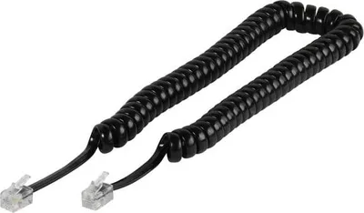 Produktbild von ViVanco™2.2m RJ-10 Cable, 2,2 m, Männlich, Männlich, Weiß, 240 mm, 100 mm
