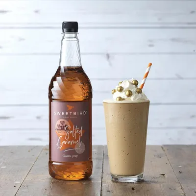 Produktbild von Kaffeesirup Sweetbird Salted Caramel, 1 l