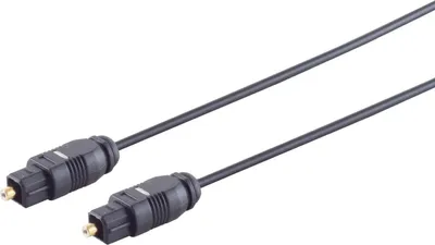 Immagine prodotto di Cavo in fibra ottica S/CONN a massima connettività 2,2 mm, da spina Toslink a spina Toslink, 5,0 m (69002-5.0)