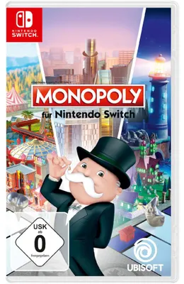 Produktbild von Ubisoft Monopoly - Reissue, Nintendo Switch, E (Jeder), Physische Medien