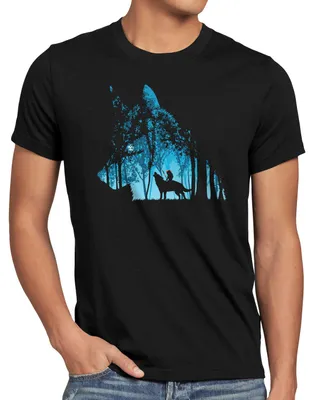 Produktbild von style3 Wolf Princess Herren T-Shirt