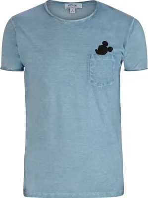 Produktbild von Mickey Mouse Herren T-Shirt mit Brusttasche, Größe Herren:S