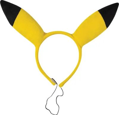 Obrázek produktu pro Disguise Pikachu Ears, Čelenka k maškarnímu kostýmu, Dětský, Jakékoliv pohlaví, 8 rok/roky, Vnitřní/venkovní, Pokemon