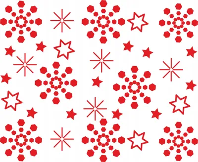 Image de Autocollant Étoile De Noël S-02