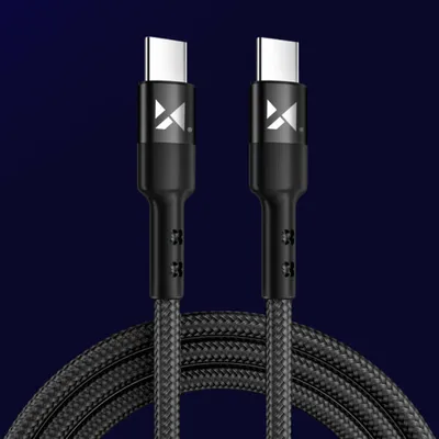 Obrázek produktu pro Wozinsky Cable Kabel USB typu C - USB Type C Power Delivery 18W 1m černý (WUC-PD-CC1B)